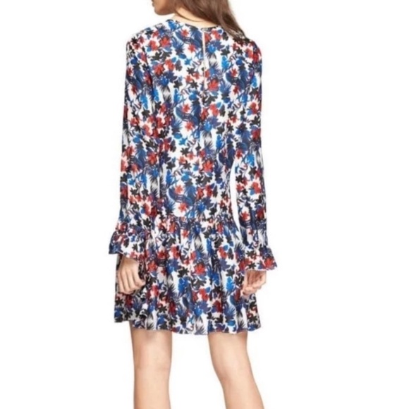 Milly Floral Silk Dress - Picture 2 of 12